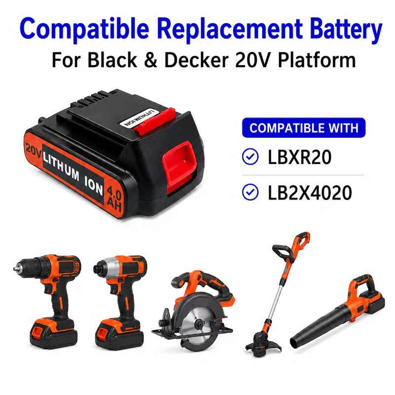 for 3/4/6/8Ah Long Runtime BL2 - Black+Decker Tool 20V Max review and price