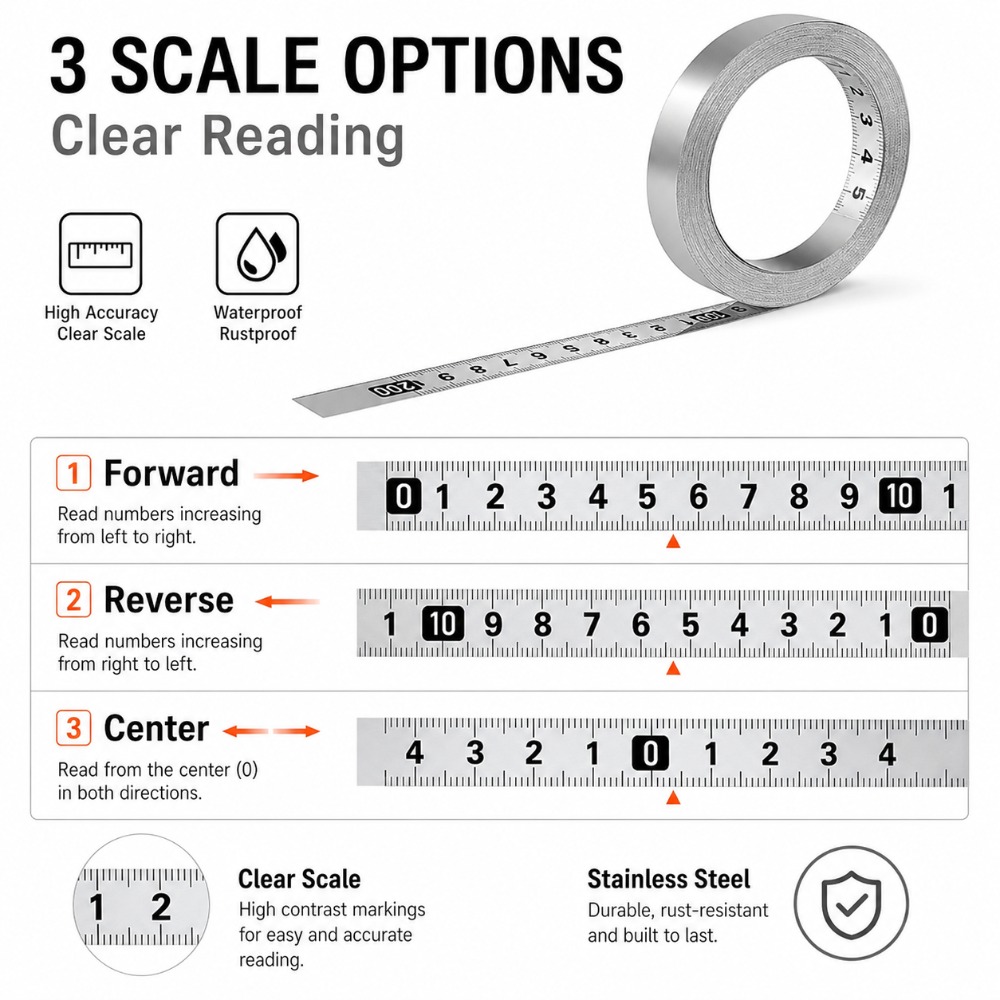 1M Stainless Steel Self Adhesi - Workshop Tools Table review and price
