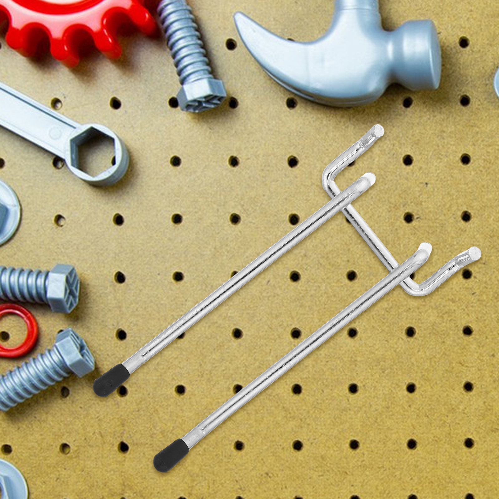 6Pcs Heavy Duty Peg Board Hook - Workshop Tools.Hanging Board review and price