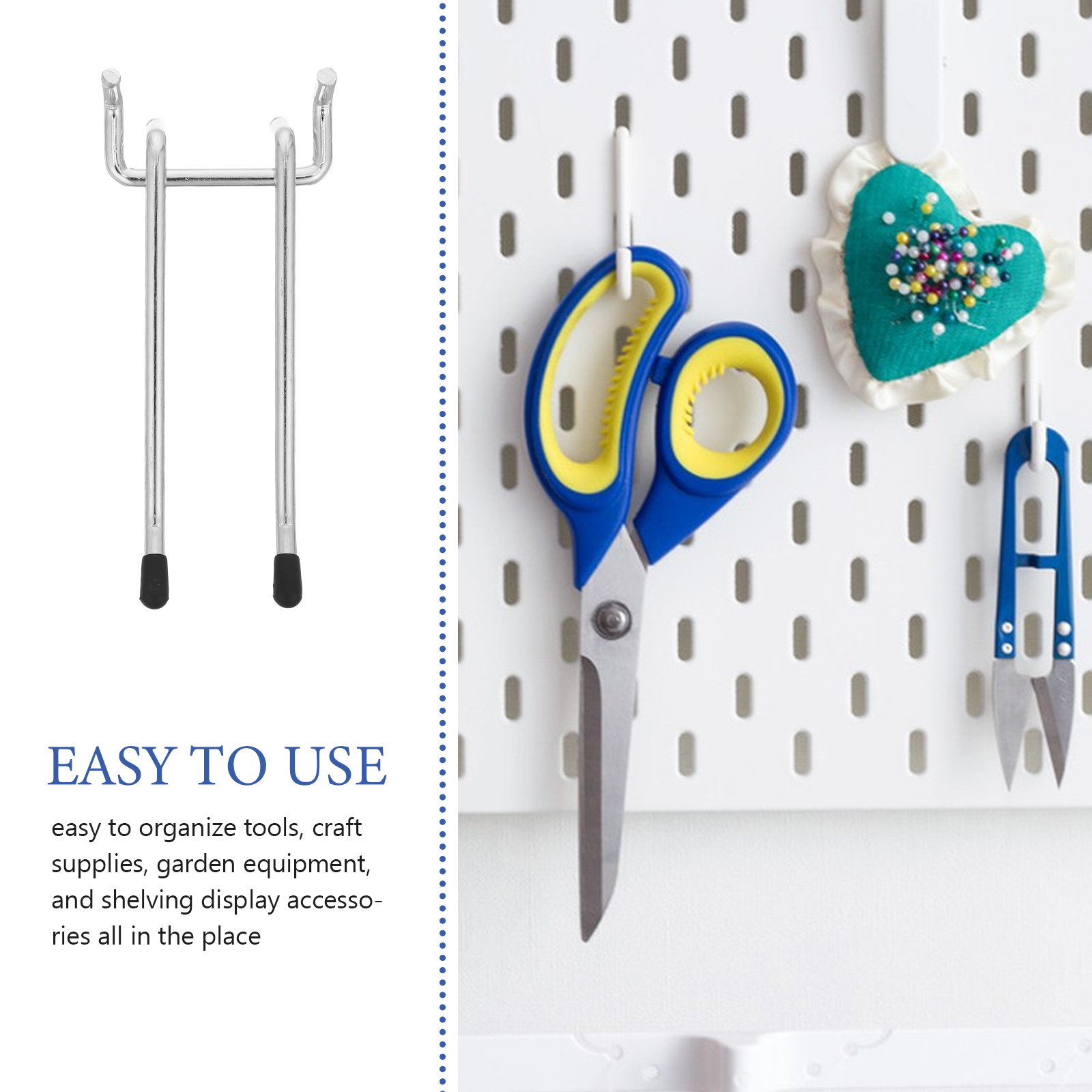 6Pcs Heavy Duty Peg Board Hook - Workshop Tools.Hanging Board review and price
