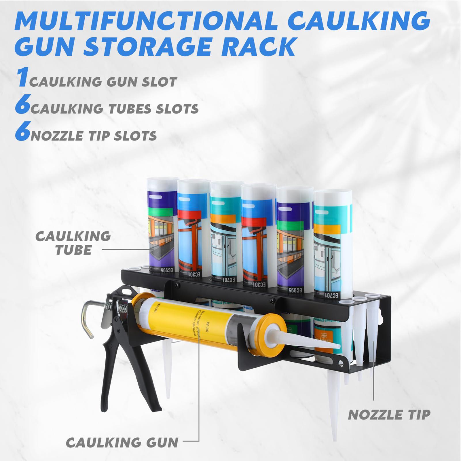 Caulking Gun And Tube Holder W - Workshop Tools On Wall review and price