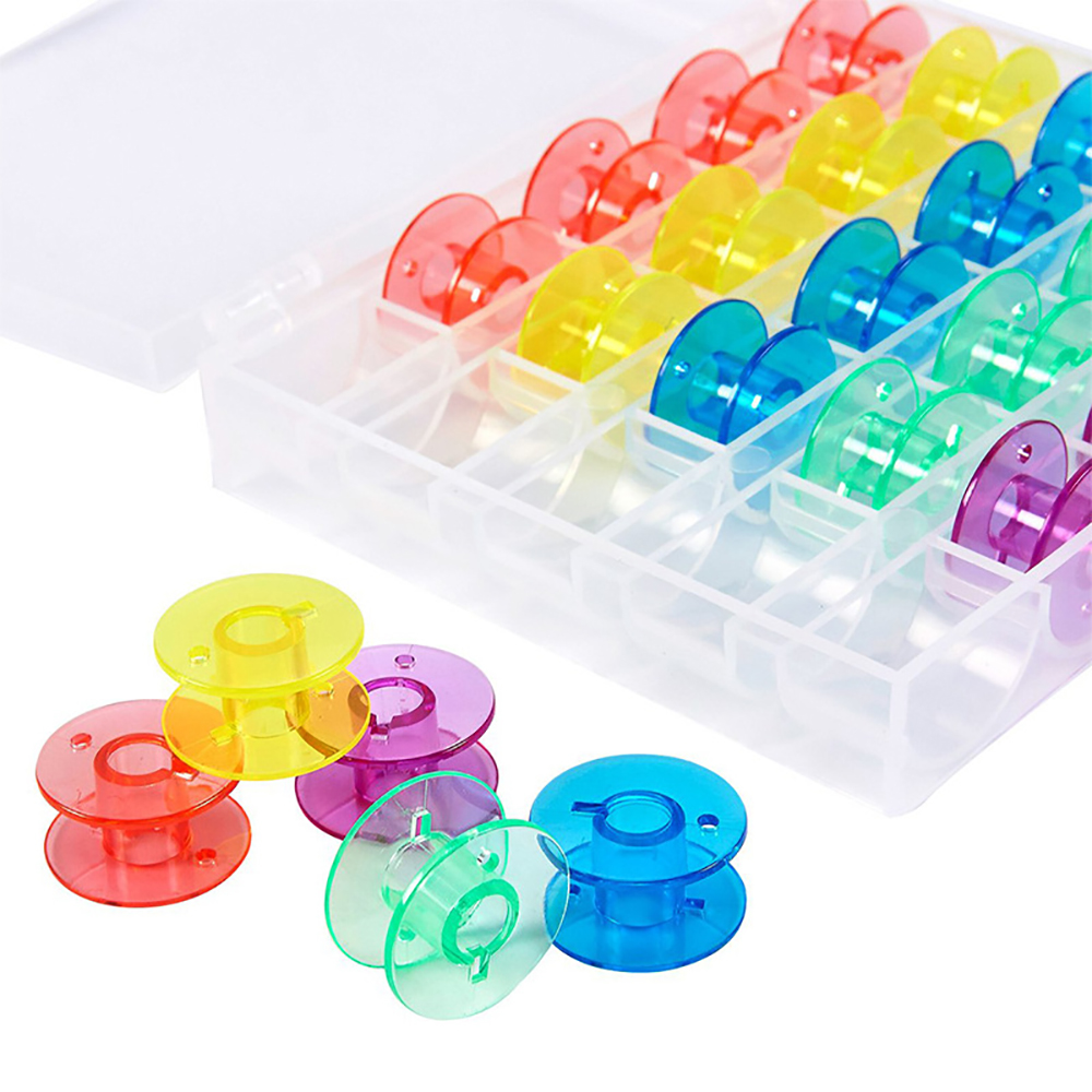 25Pcs/Set Plastic Threads Bobb - Mechanical Workshop Tools And Equipment review and price