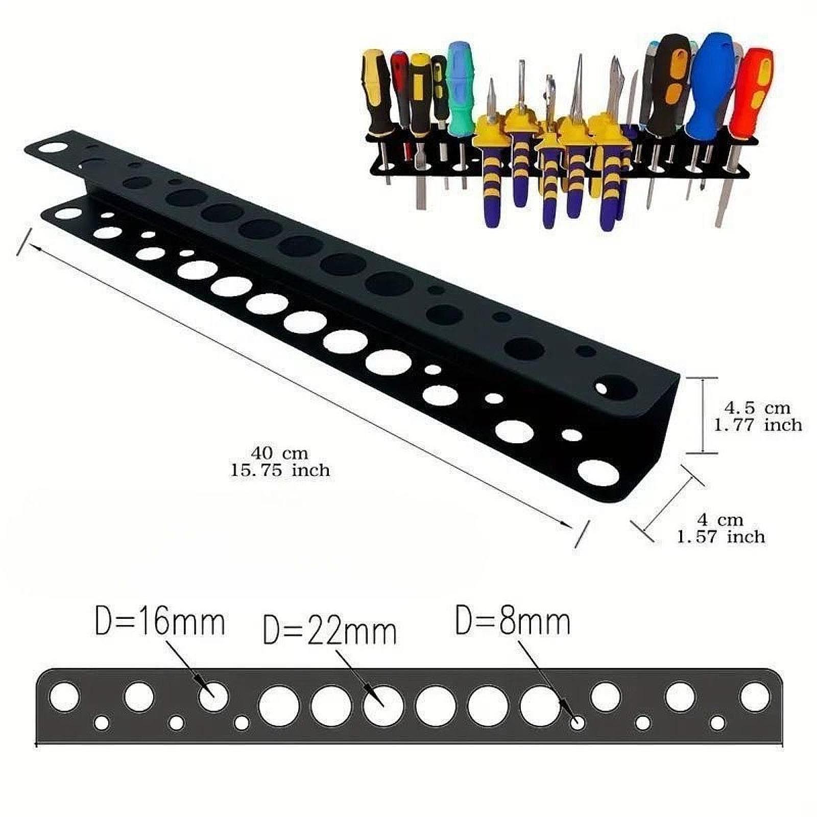 Wall Mounted Screwdrivers Hold - Workshop Tools On Wall review and price