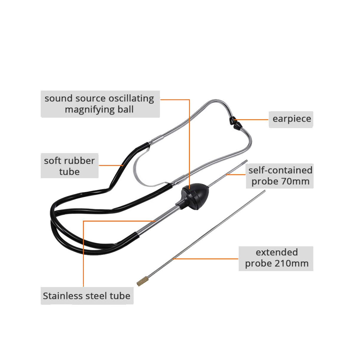Automotive Stethoscope Mechani - Mechanical Workshop Tools And Equipment review and price